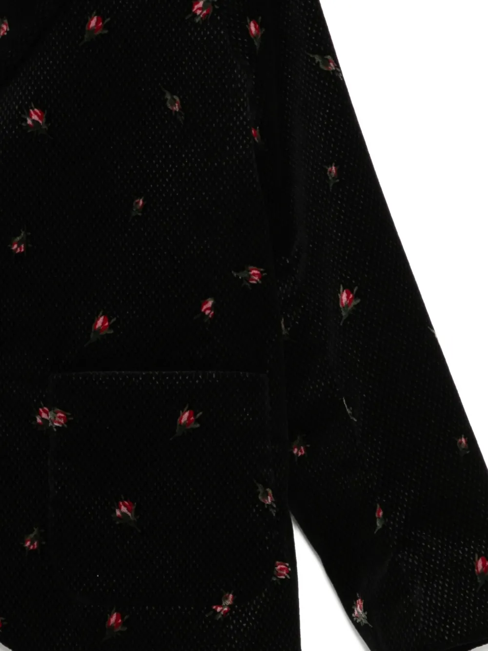 Bonpoint Jack met bloemenprint Zwart