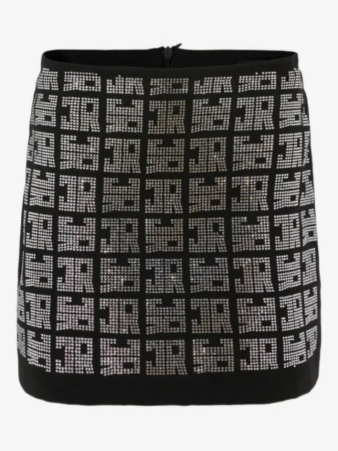 John Richmond Junior falda corta con apliques de cristal