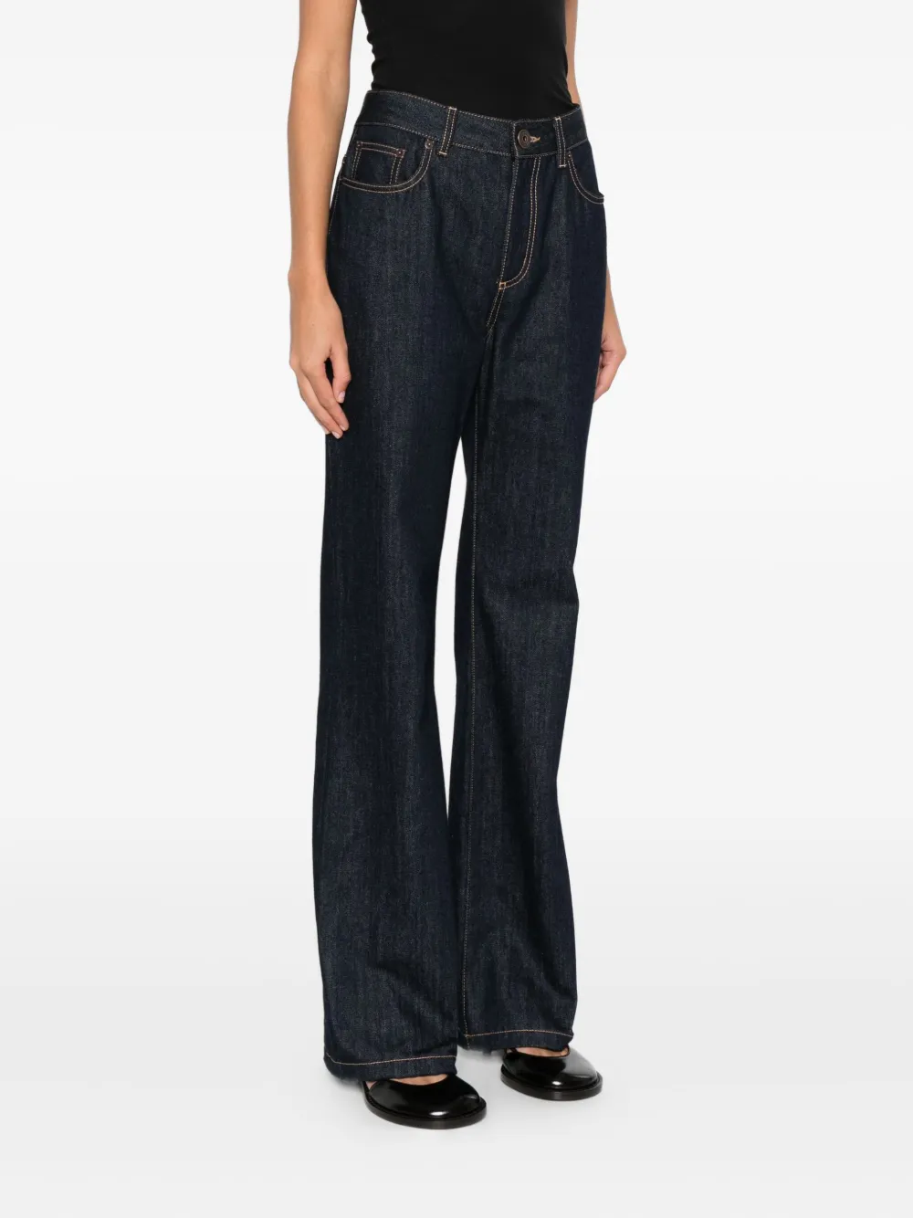 Alexander McQueen Jeans met zak Blauw