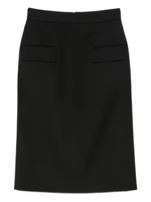 Alexander McQueen ラッフル スカート | ブラック | FARFETCH JP