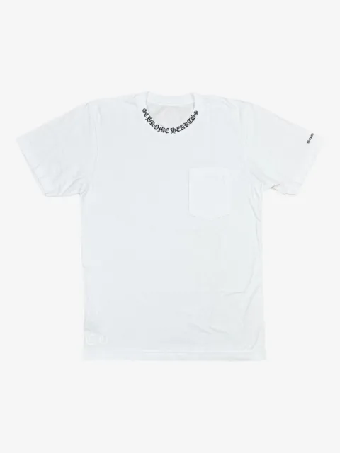 Chrome Hearts "White" T-shirt met logo