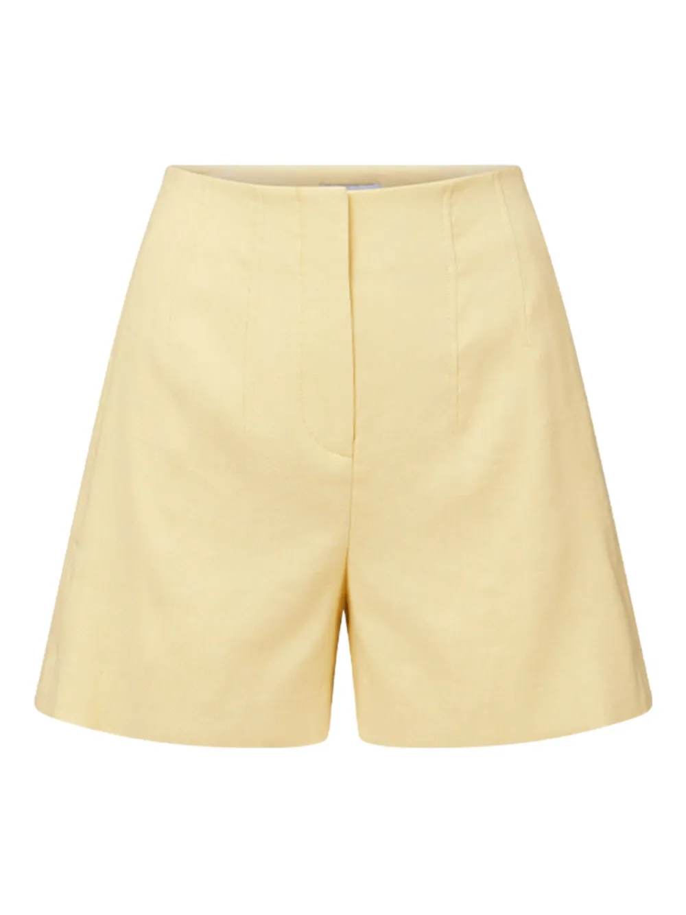 Veronica Beard high-waisted shorts Geel