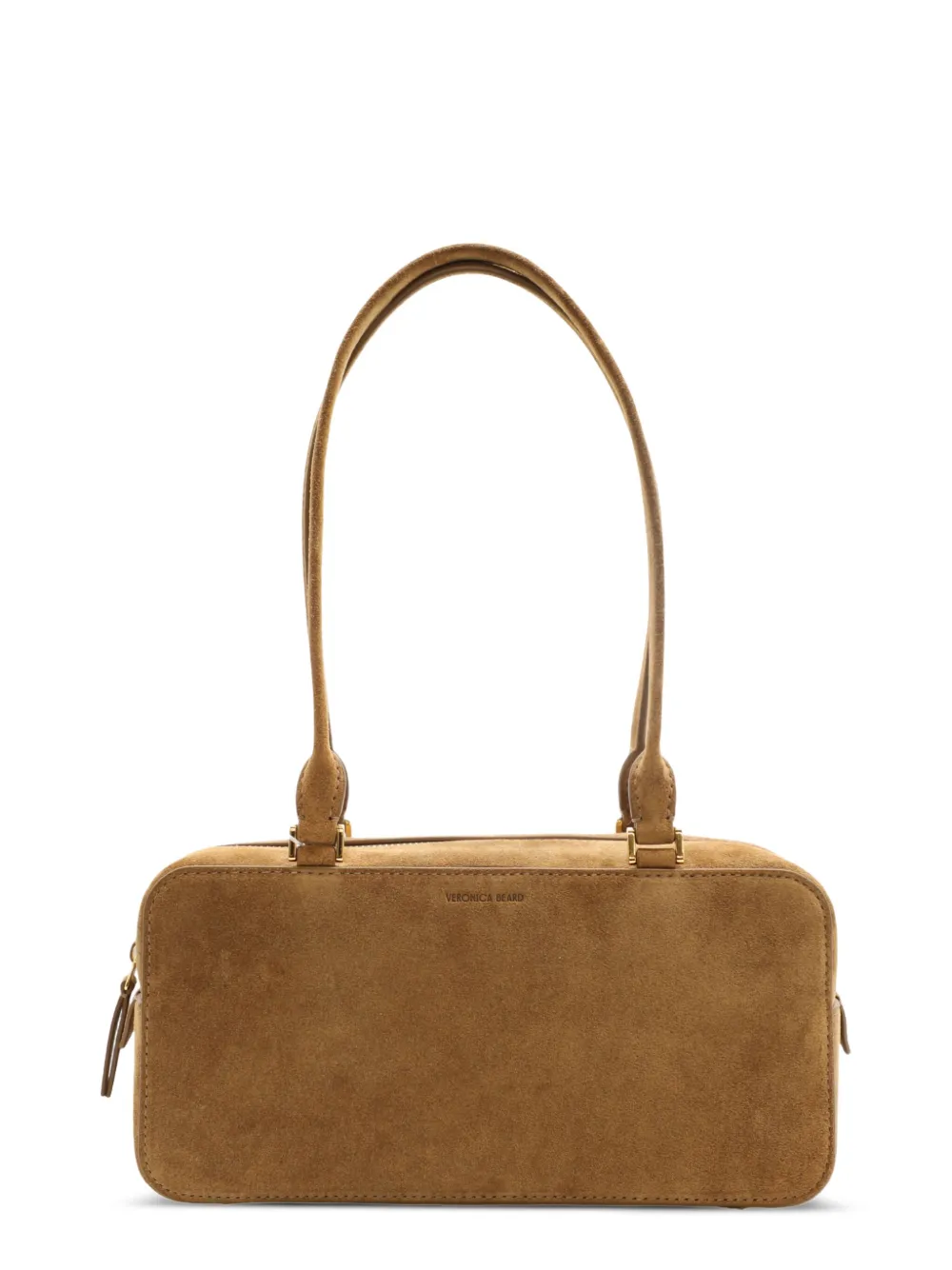 Veronica Beard Suede Tote Bag In Brown
