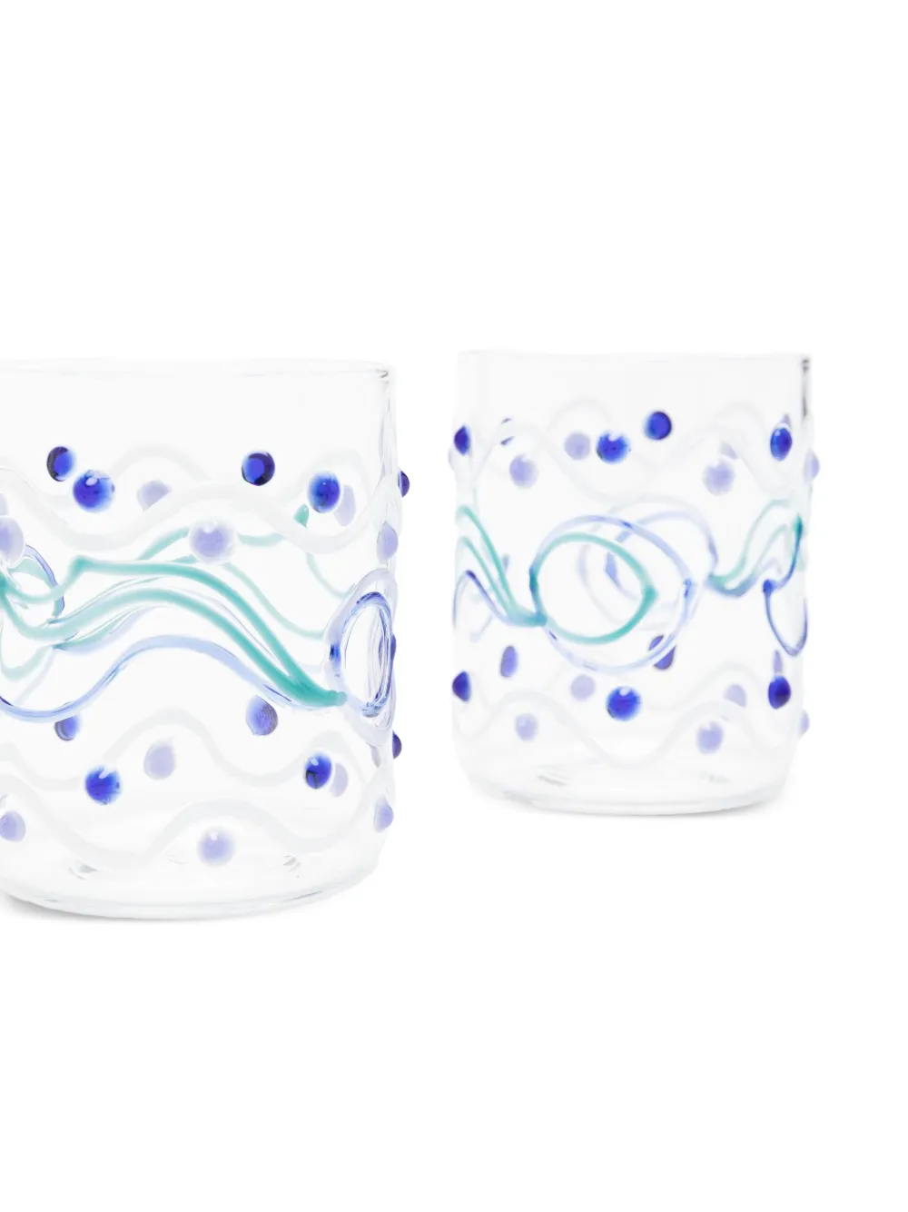 PUCCI wave-pattern borosilicate-glass tumblers (set of two) | Glassware | Image 2