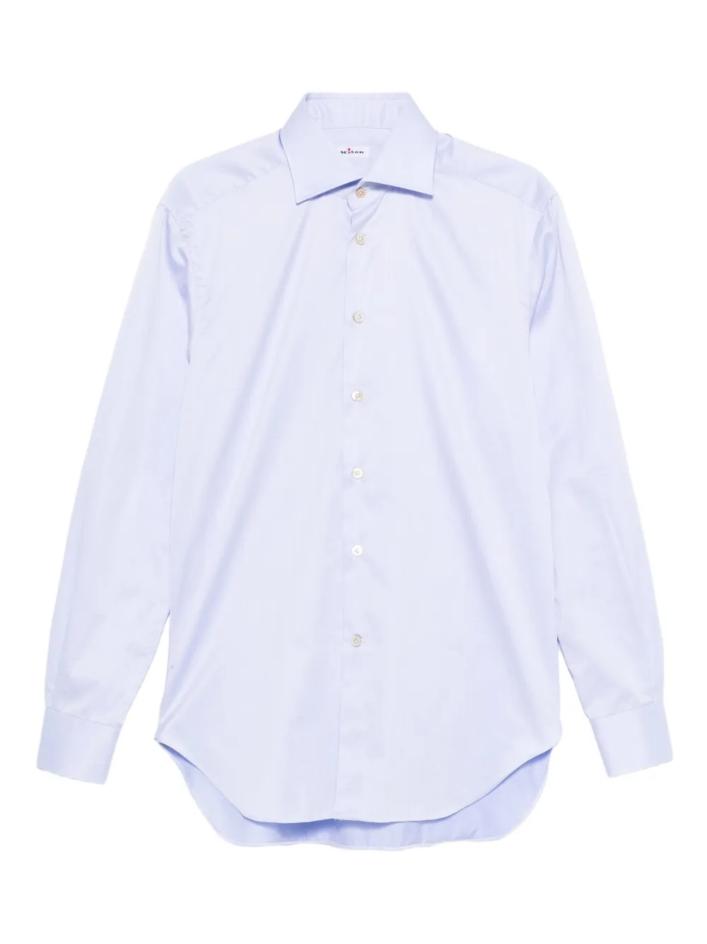 Kiton Button-down overhemd Blauw