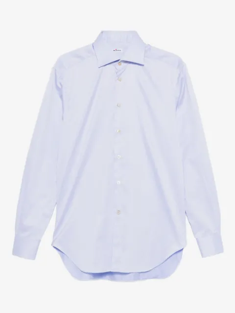 Kiton рубашка с длинными рукавами