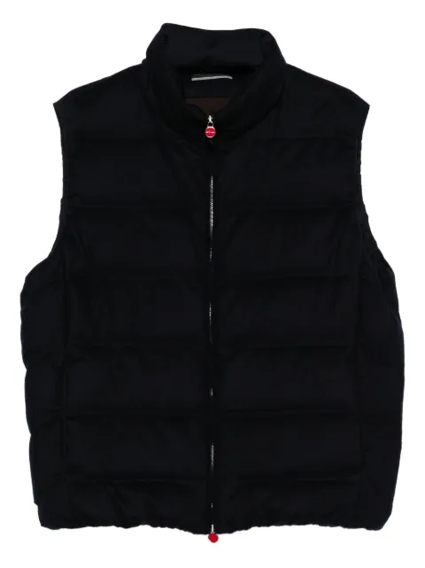 Kiton chaleco con cierre