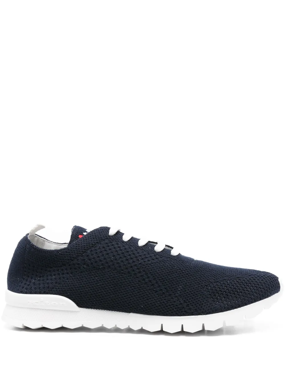 Kiton lace-up low-top sneakers Blue
