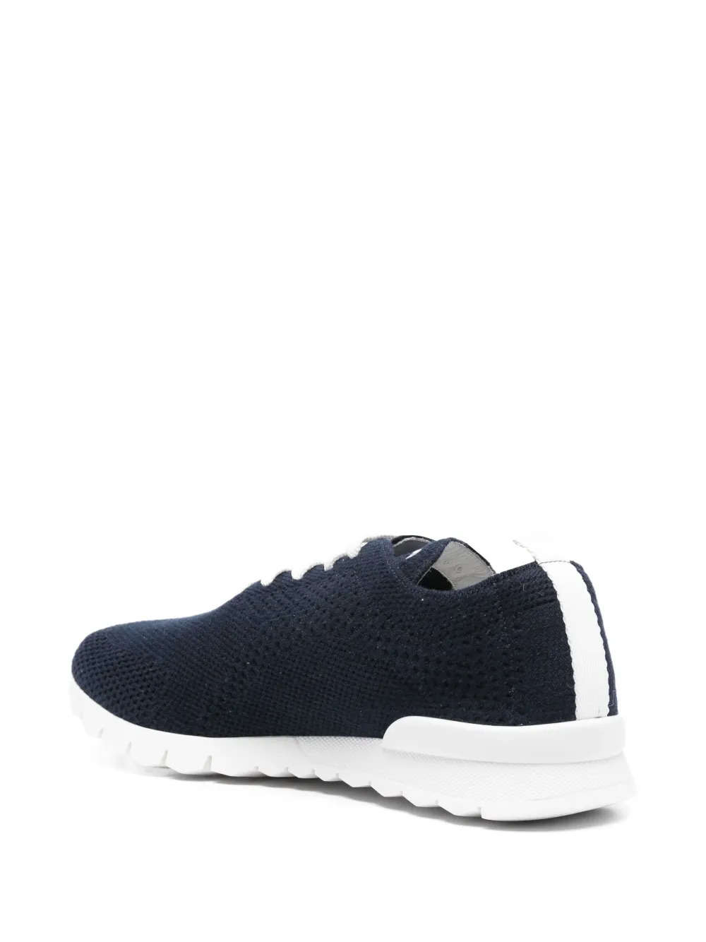 Kiton lace-up low-top sneakers Blue