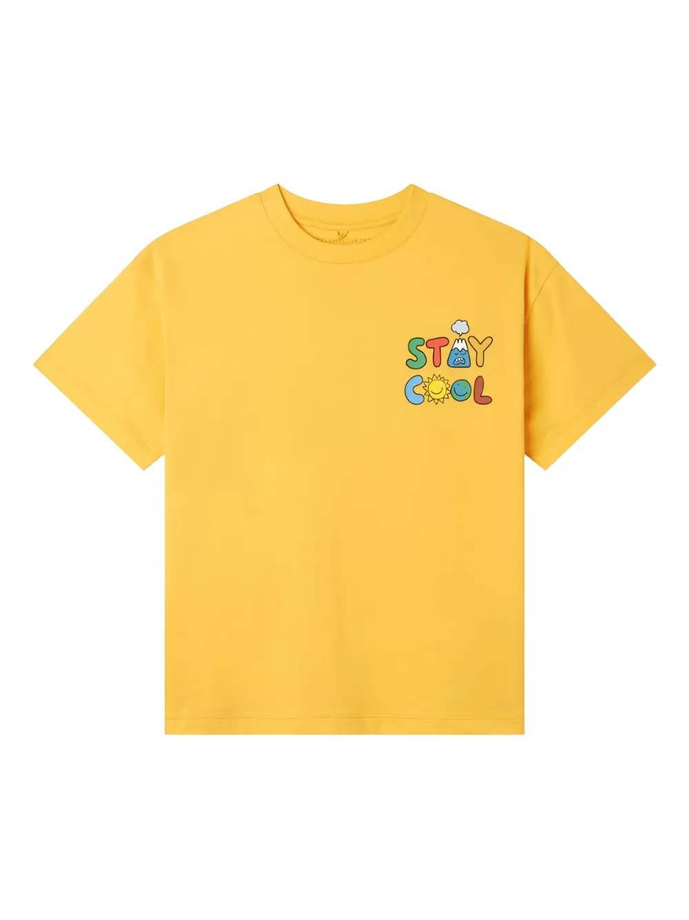 Stella McCartney Kids cartoon-print T-shirt | Orange | Image 1