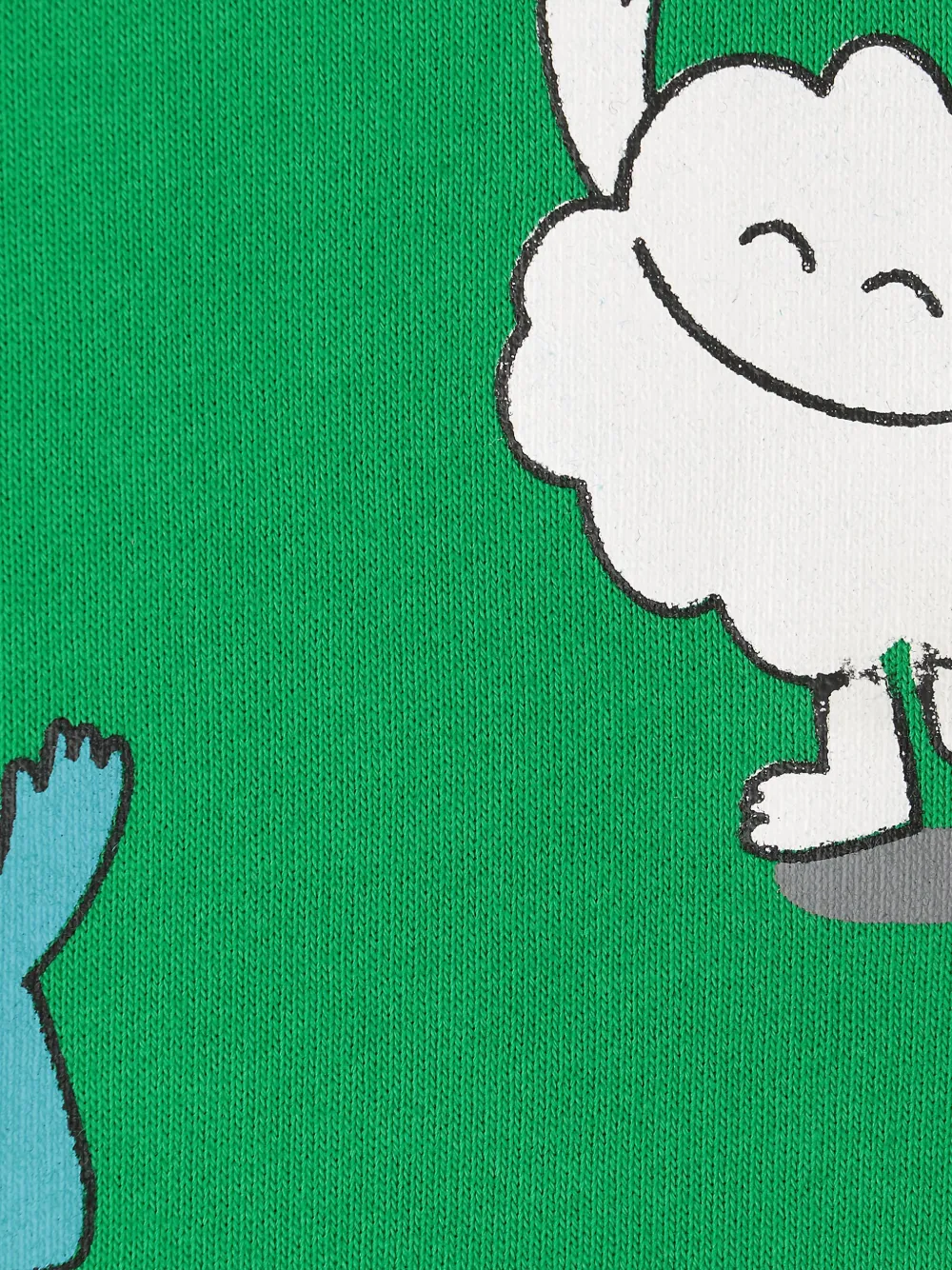 Stella McCartney Kids Trui met stripprint Groen