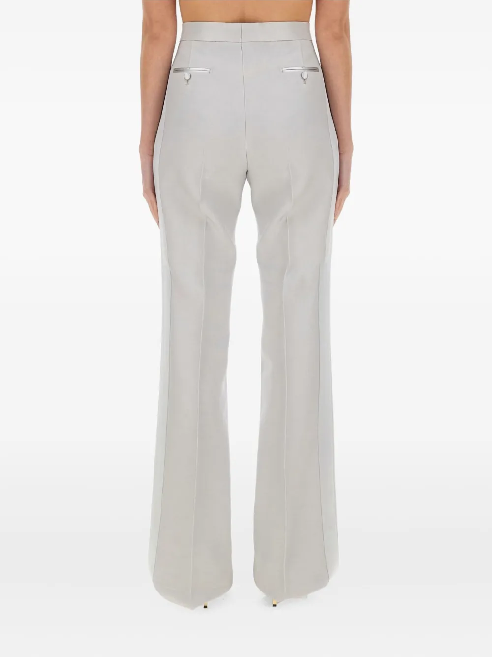 TOM FORD Broek met streepdetail Grijs