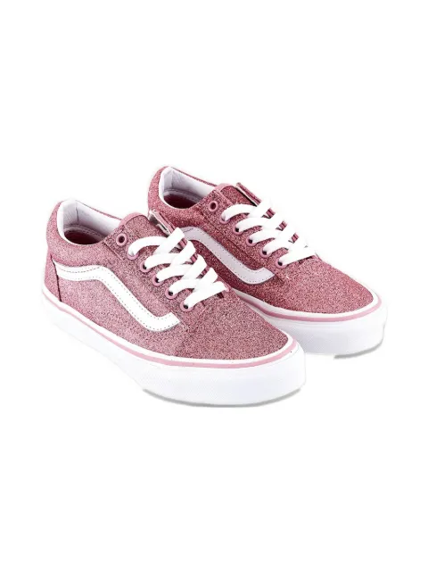 Vans Kids glitter stripe trainers
