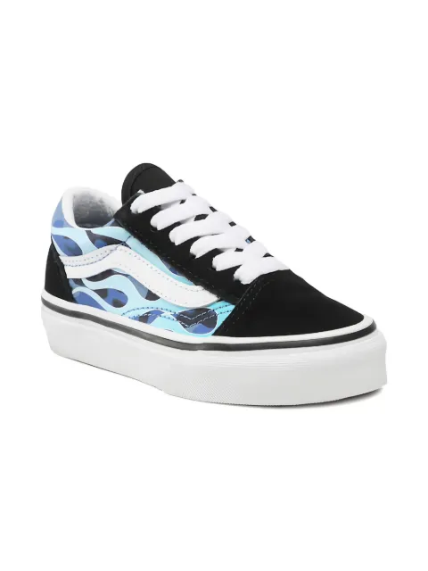 Vans Kids flame detail trainers