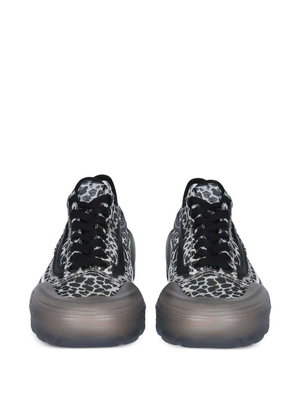 Vans leopard print platform trainers | Low-Tops | Image 2