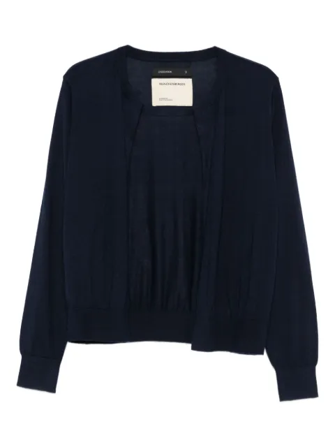 Frenckenberger mini open-front cardigan