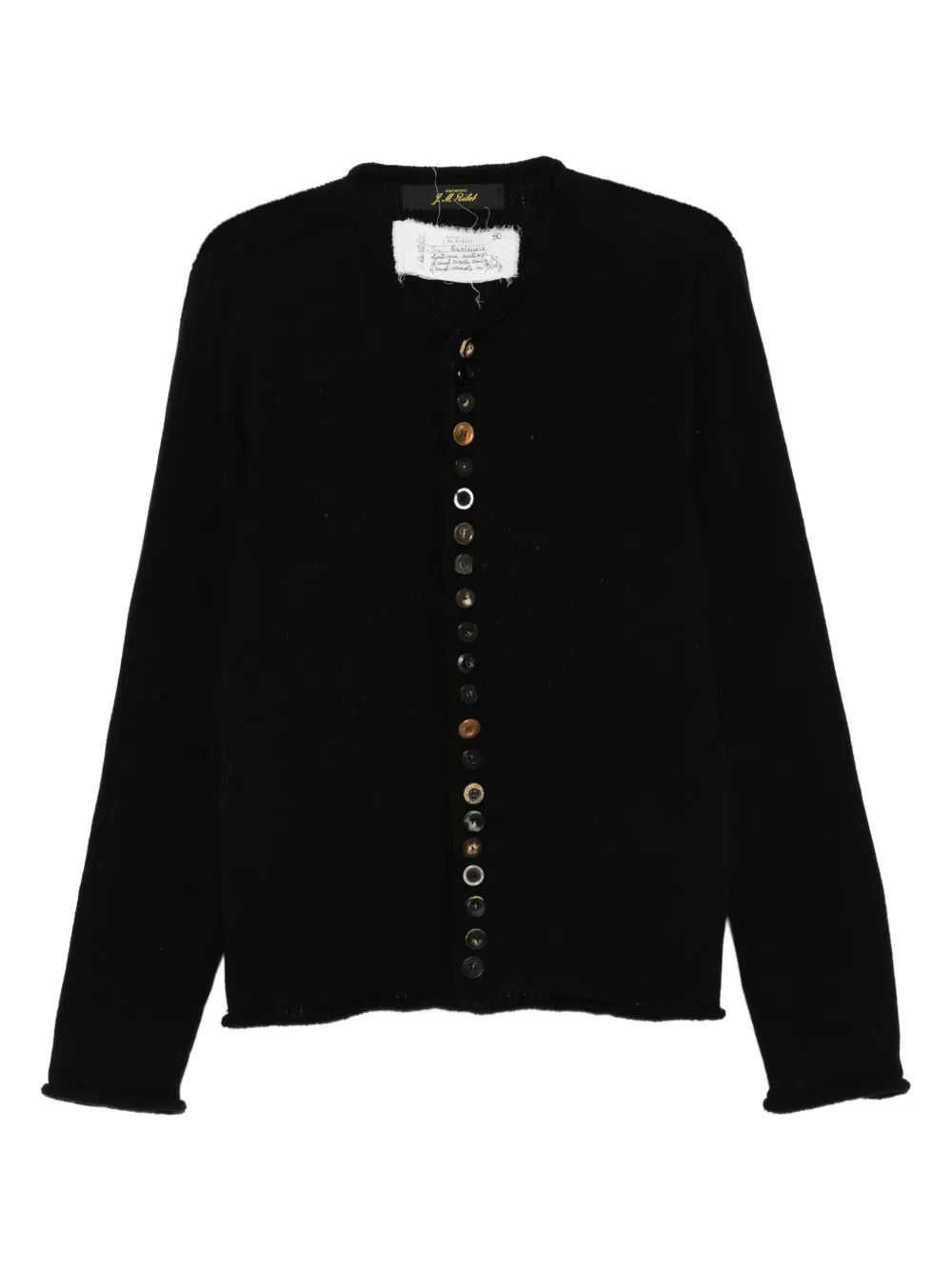 ARCHIVIO  J.M. Ribot button-embellished cardigan | Black | Image 1