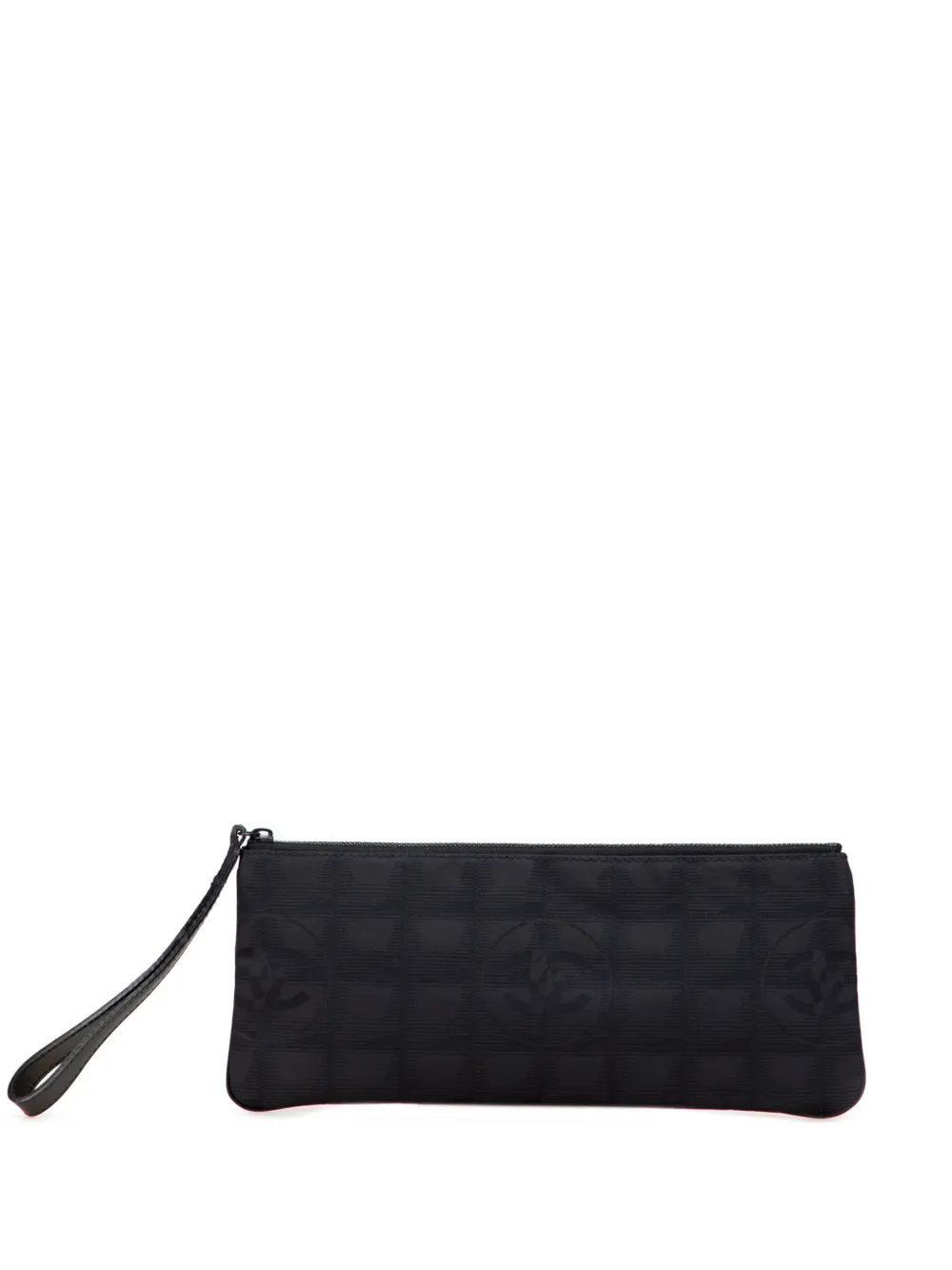 Pre-owned Chanel 2003 New Travel Line Nylon Pouch
