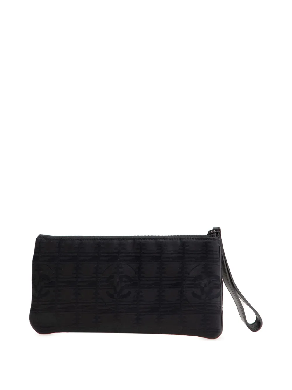 Pre-owned Chanel 2003 New Travel Line Nylon Pouch