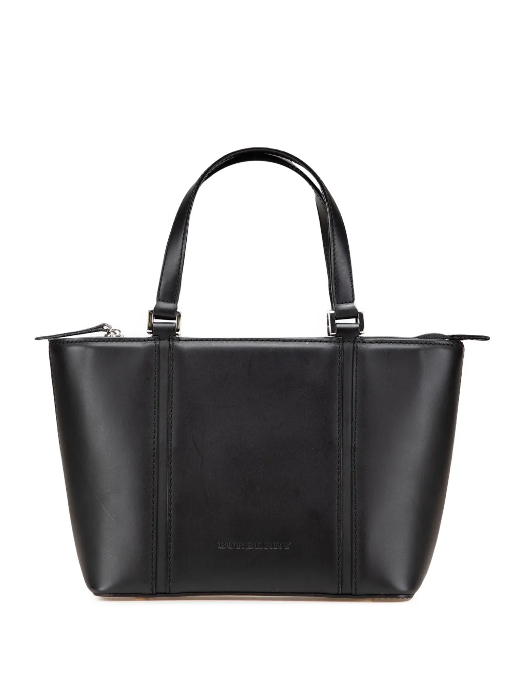 Burberry Pre-Owned 2000-2017 Leather handbag - ブラック Burberry Pre-Owned 2000-2017 Leather handbag - ブラック