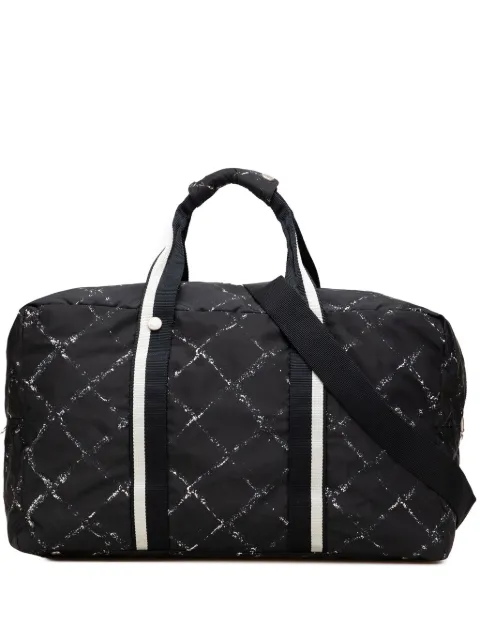 CHANEL Pre-Owned 1997-1999 Old Line Reisetasche aus Nylon