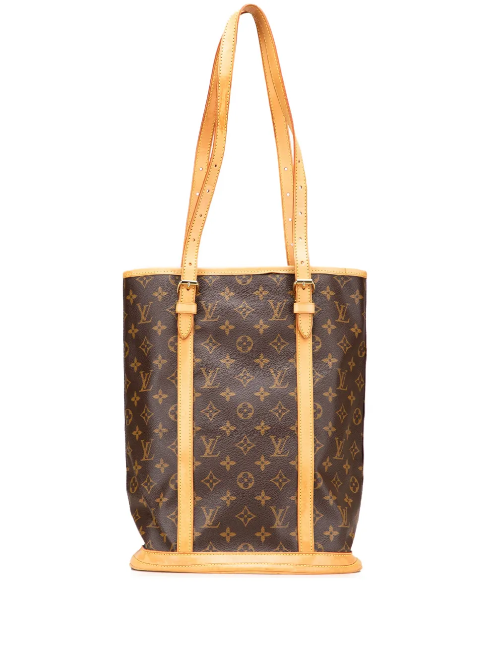 Louis Vuitton Pre-Owned 2001 モノグラム GM バケットバッグ - ブラウン Louis Vuitton Pre-Owned 2001 モノグラム GM バケットバッグ - ブラウン