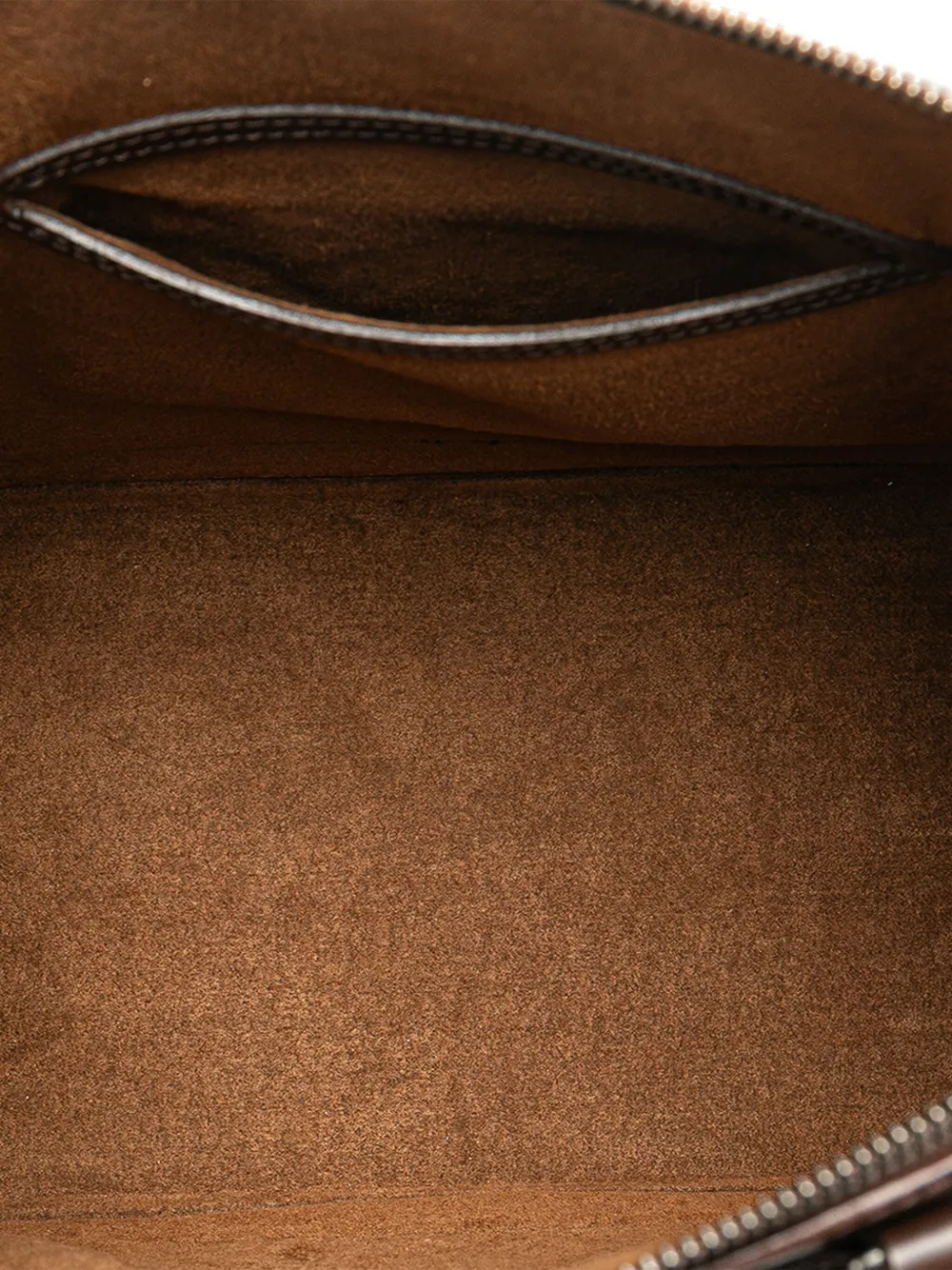 Pre-owned Louis Vuitton 2002 Epi Alma Pm Handbag In Brown