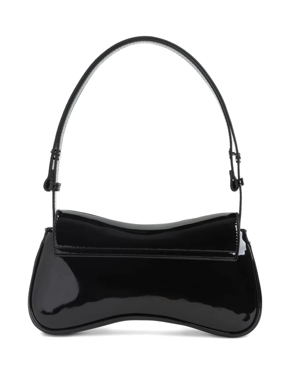 Diesel Play logo-plaque shoulder bag Zwart