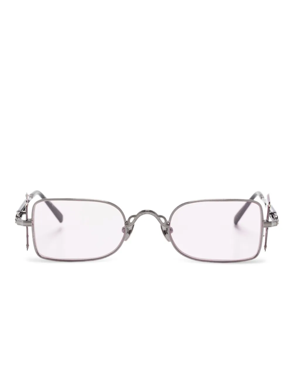 Matsuda 10611H metal-frame rectangle sunglasses Grijs