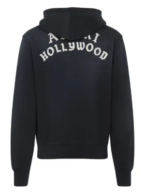 ♦AMIRI♦千鳥格子ロゴ・コットン・パーカー ♢AMIRI♢千鳥格子ロゴ・コットン・パーカー (AMIRI/パーカー