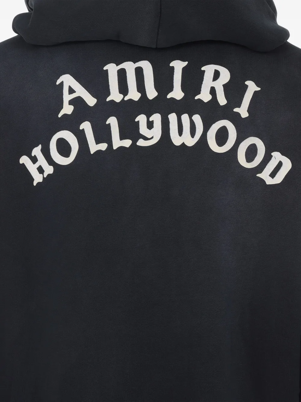 AMIRI Hoodie met Hollywood-embleem en rits Zwart