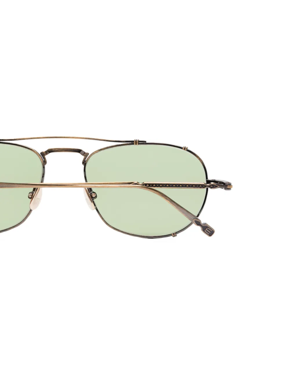 Matsuda M3151 metal oval-frame sunglasses Goud