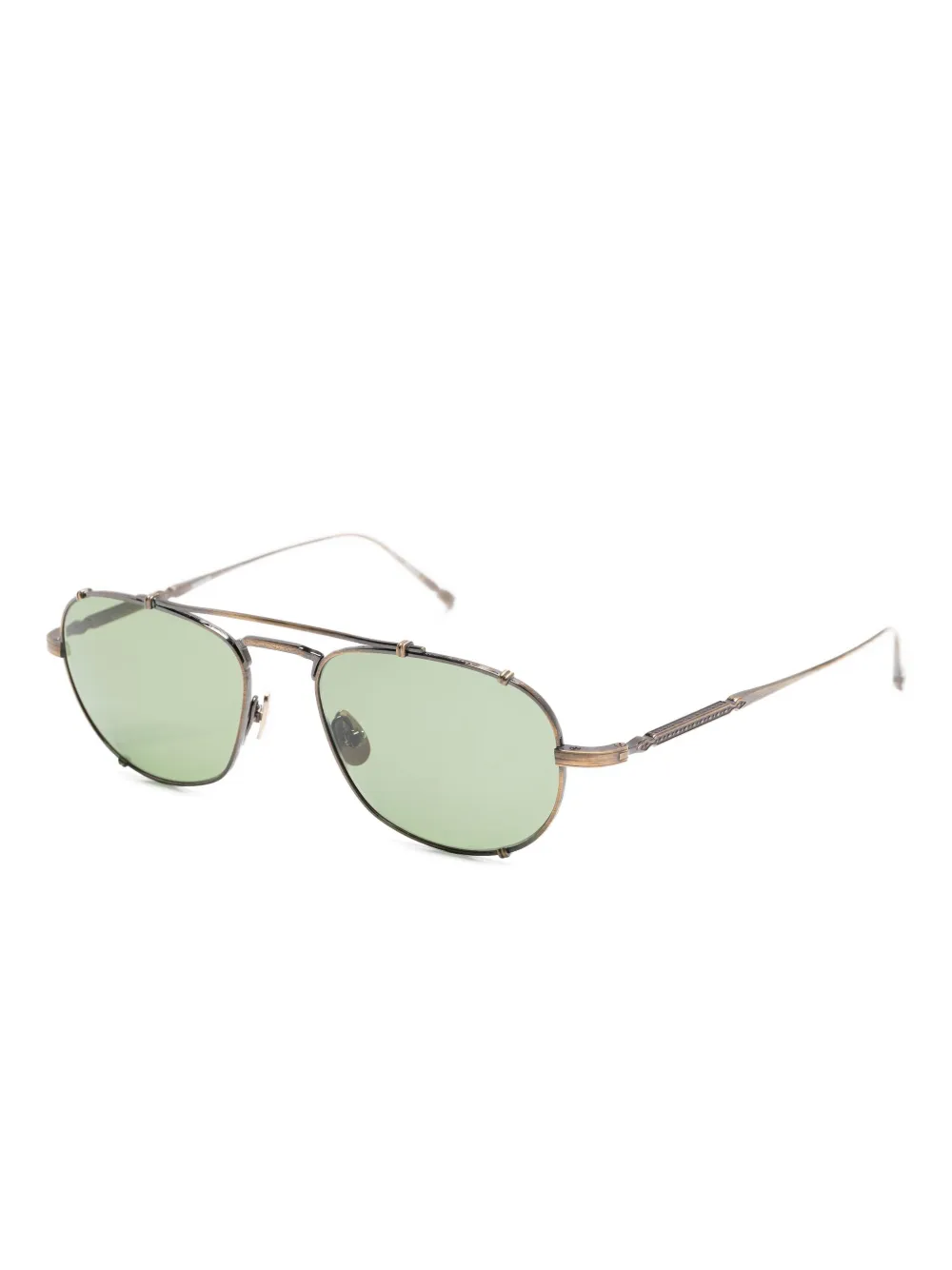 Matsuda M3151 metal oval-frame sunglasses - Goud