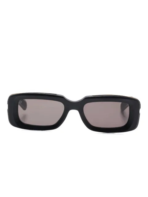 T Henri Eyewear Yurus rectangle-frame embellished-arm sunglasses