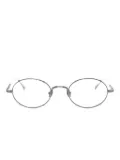 Matsuda oval-frame glasses - Grey