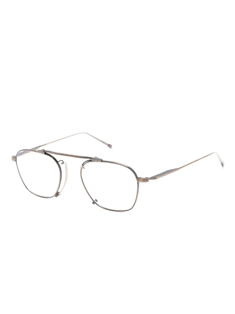 Matsuda geometric thin frames Zilver