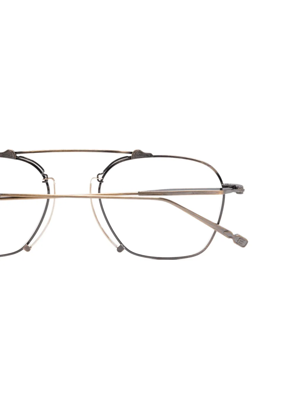 Matsuda geometric thin frames Zilver