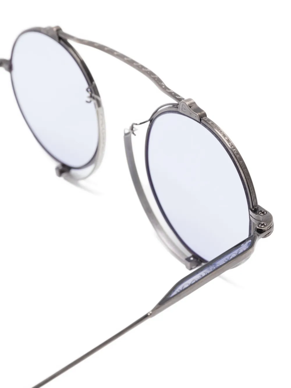 Matsuda round-frame sunglasses Grijs