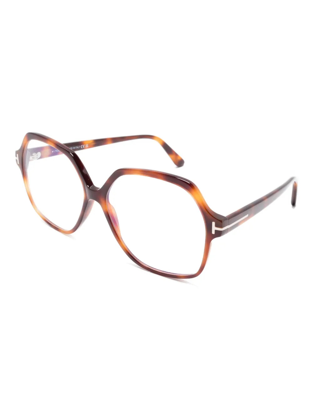 TOM FORD Eyewear geometric-frame glasses Bruin