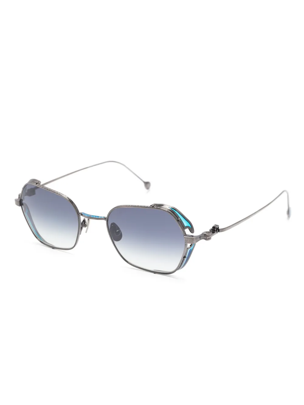 Matsuda geometric-frame sunglasses - Grijs