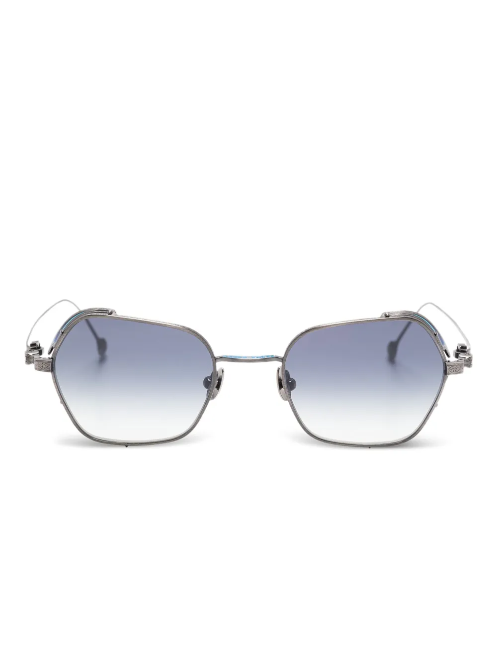 Matsuda geometric-frame sunglasses Grijs