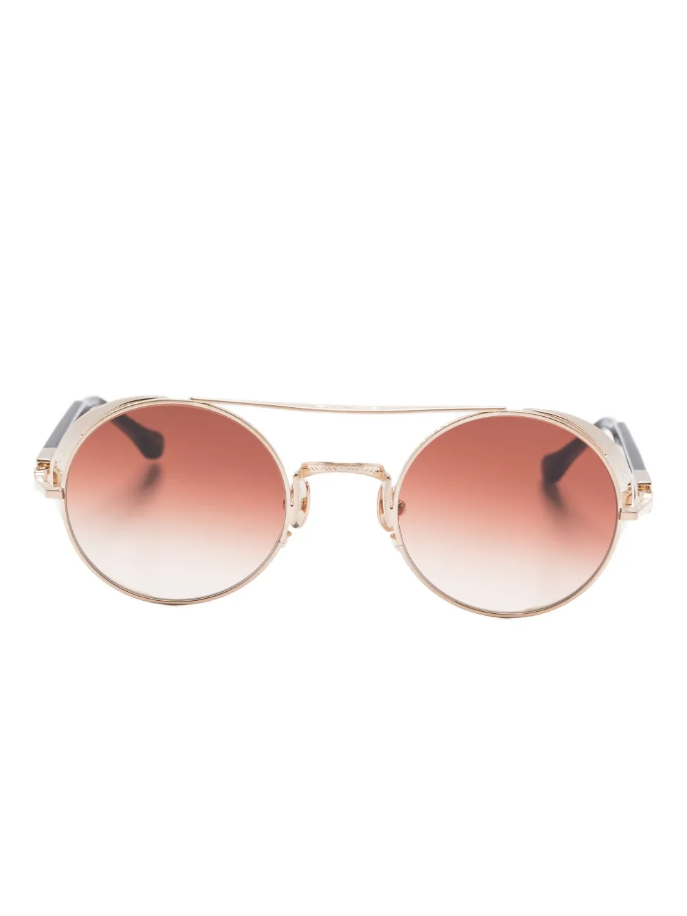 Matsuda round-frame sunglasses Zwart