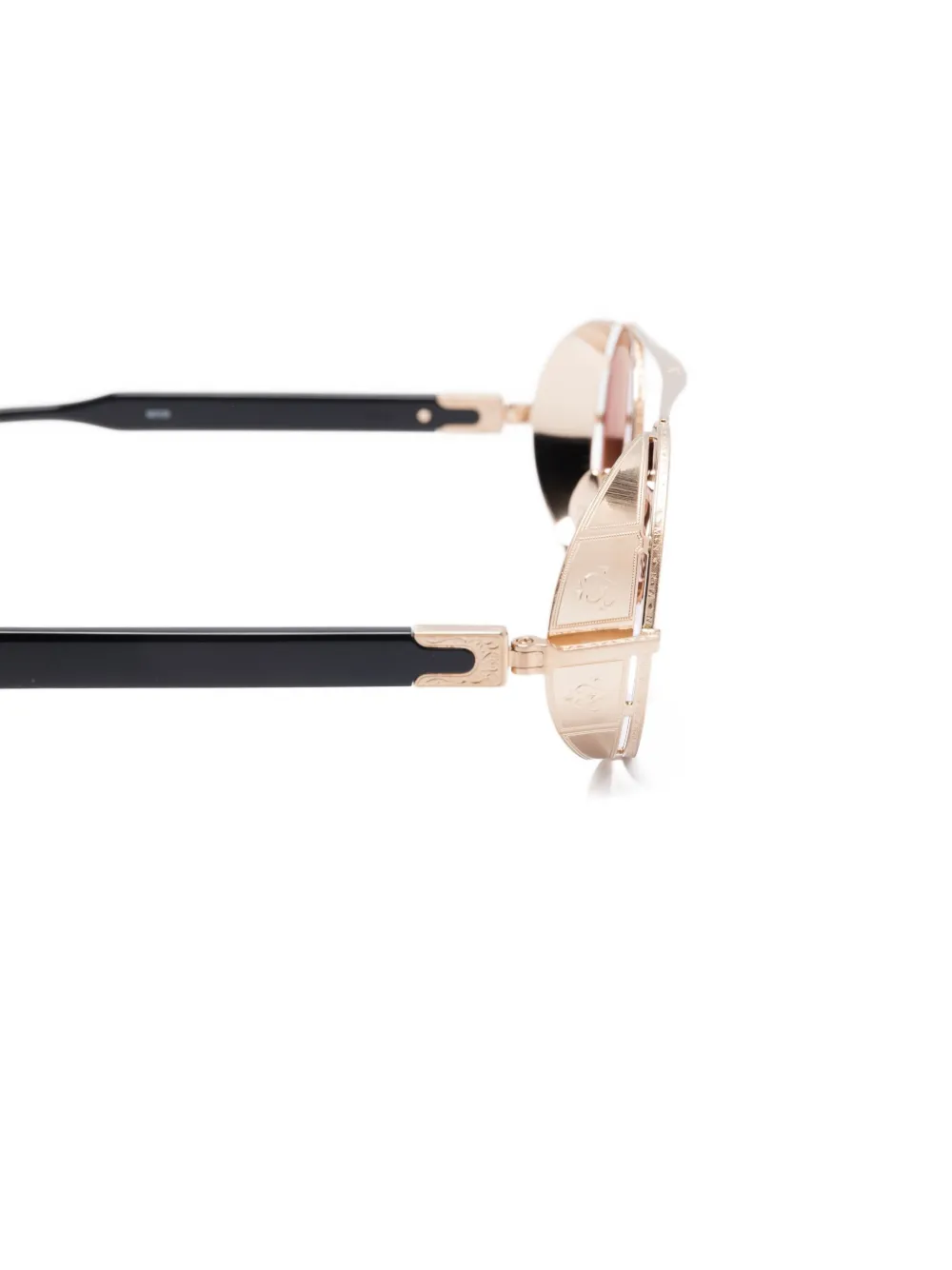 Matsuda round-frame sunglasses Zwart