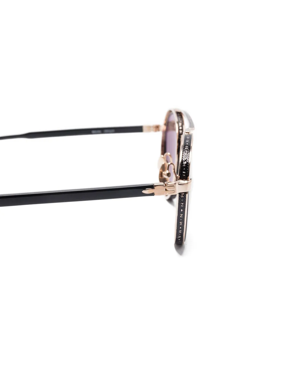 Matsuda round-frame sunglasses Zwart