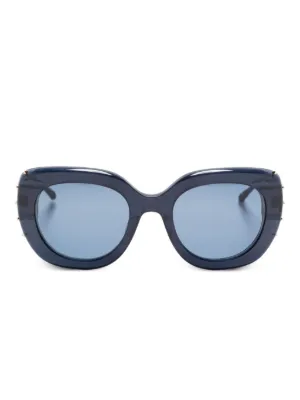 Maison Margiela x Gentle Monster オーバルサングラス | ブルー
