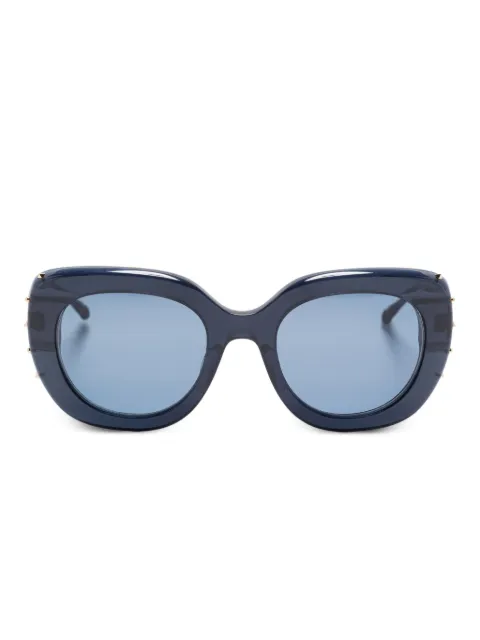 Matsuda stud-embellished oversized-frame sunglasses