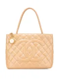 CHANEL Pre-Owned 2002-2003 Caviar Medallion tote bag - Brown