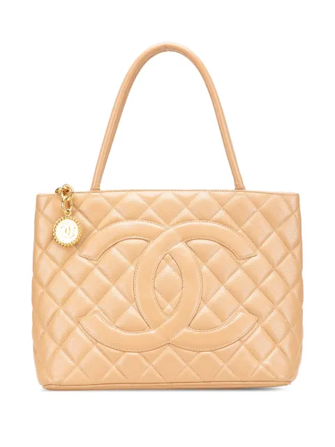 CHANEL Pre-Owned 2002-2003 Caviar Medallion tote bag