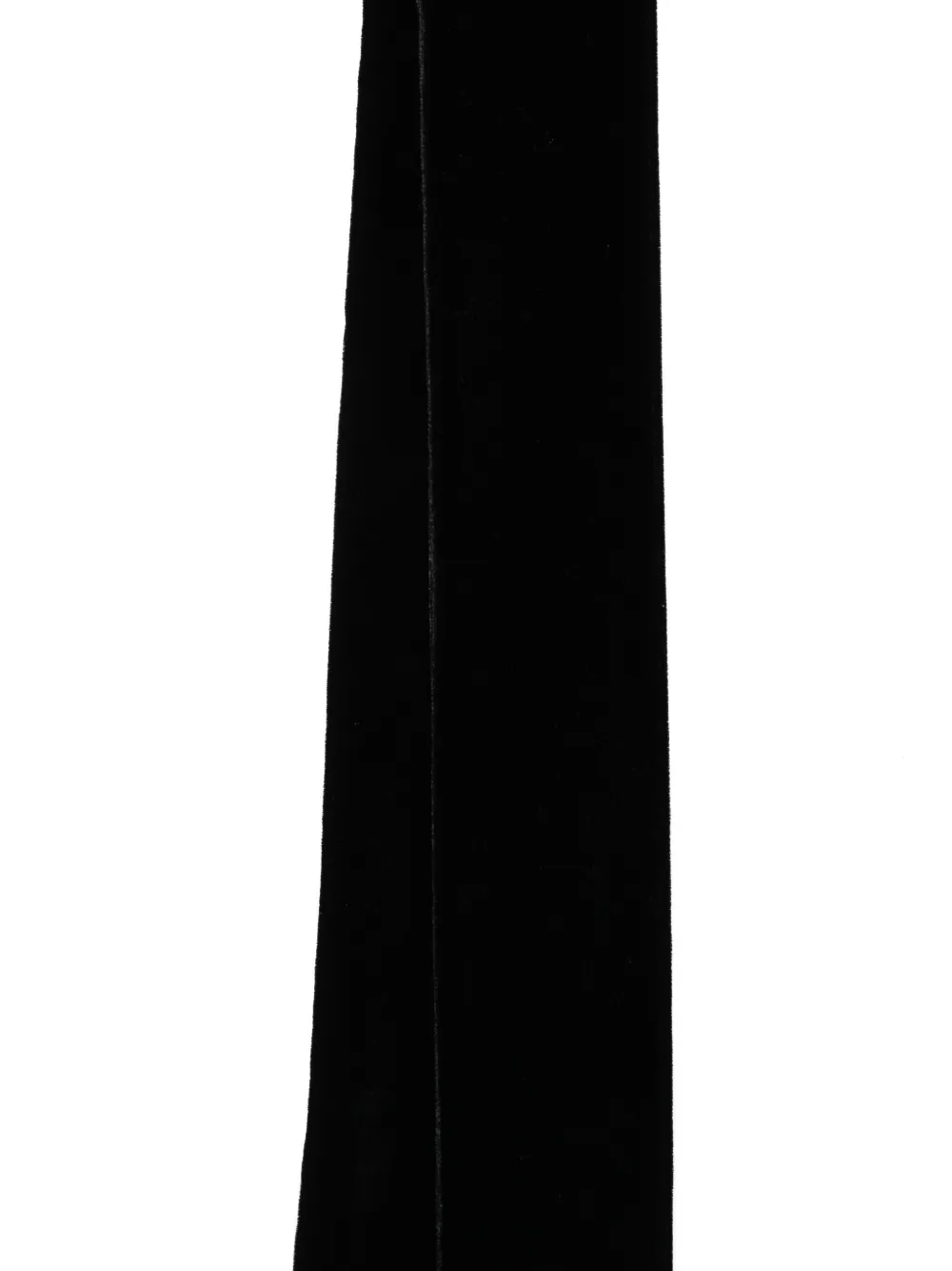 Emporio Armani Fluwelen sjaal Zwart