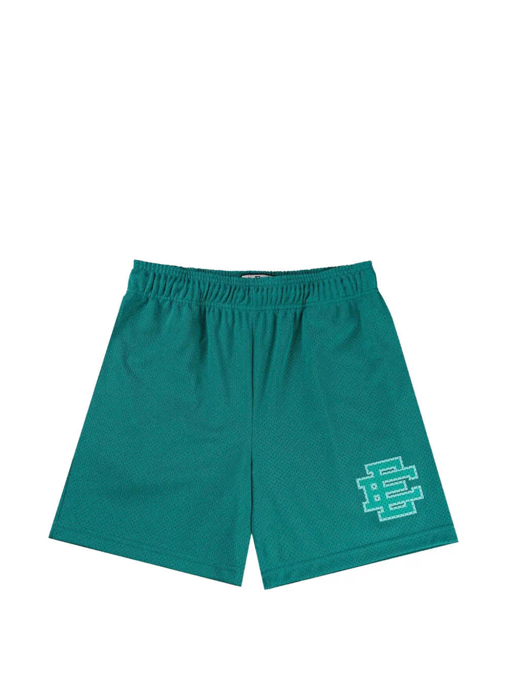 ERIC EMANUEL logo-print mesh shorts - Grün